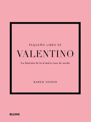 cover image of Pequeño libro de Valentino